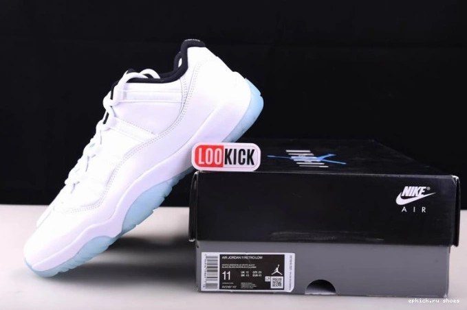 Rep AV2187-117 Legend 11 Air Low Blue Jordan 0813